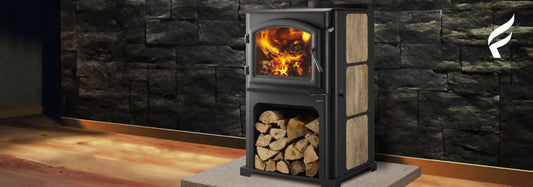 13 Stylish Wood Storage Ideas For Your Wood-Burning Stove
