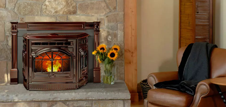 Castile Pellet Fireplace Insert