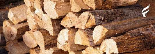 An image of a stack of firewood
