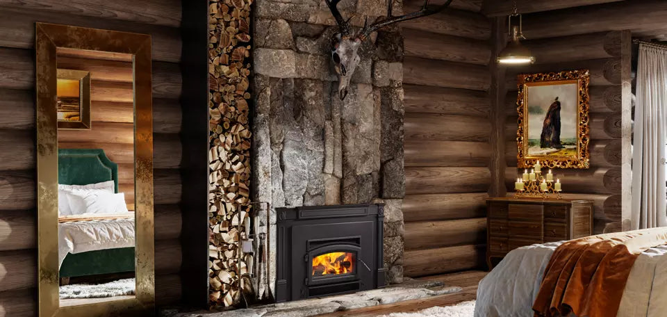 Fireside Finishings Baxter Wood Mantel Shelf - Fireside Hearth & Home