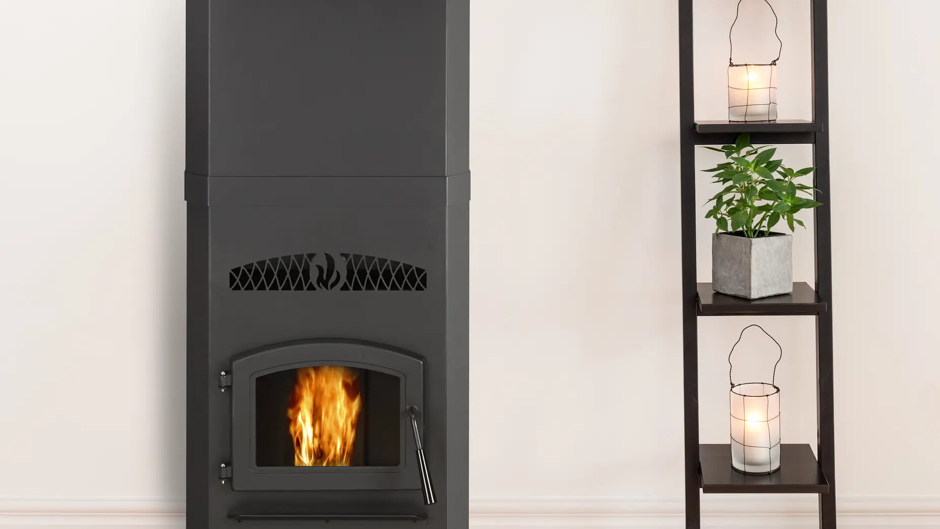 PP130 Pellet Stove By PelPro | Forge & Flame