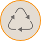 Recycle and repurpose materials whenever possible.