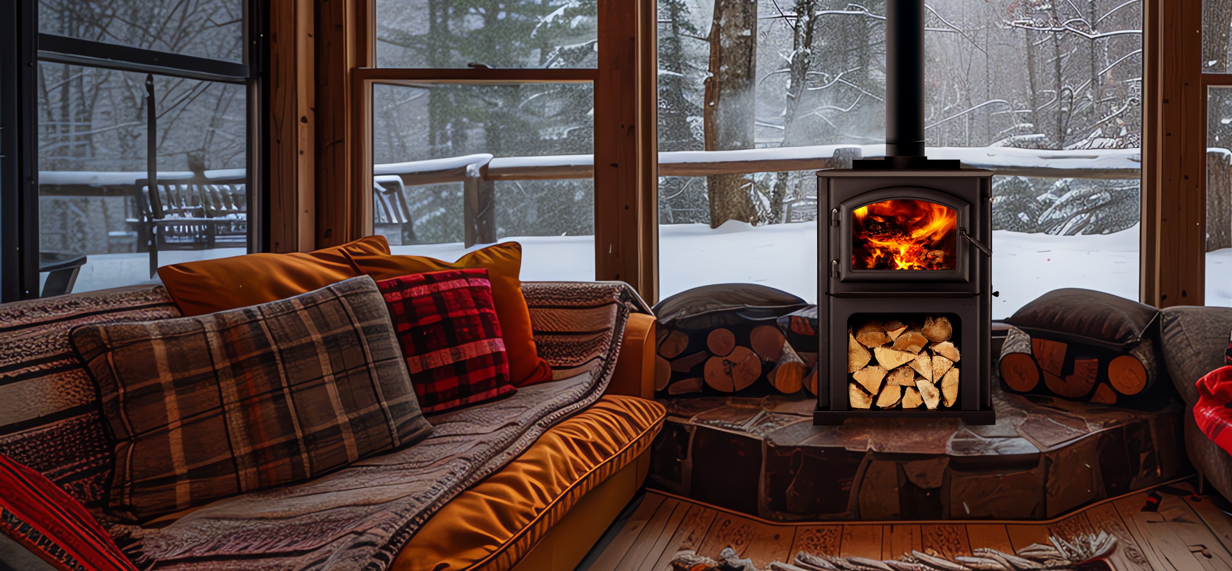 Discovery I Wood Stove – Forge & Flame